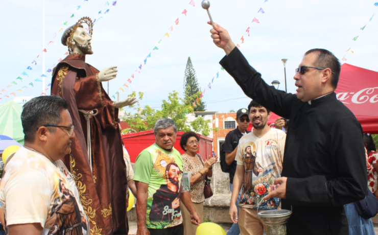 Campeche recibe a San Francisco de Asís