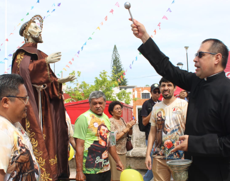 Campeche recibe a San Francisco de Asís