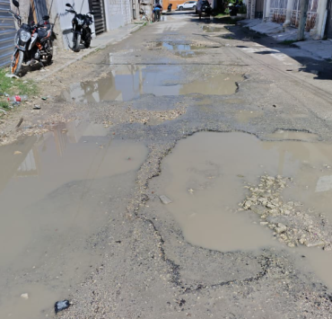 Bello Horizonte se une al problema de baches en Campeche