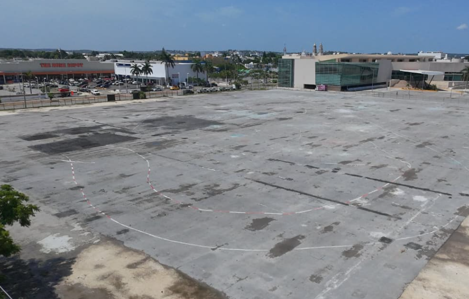 Construcción del nuevo complejo cultural en Campeche