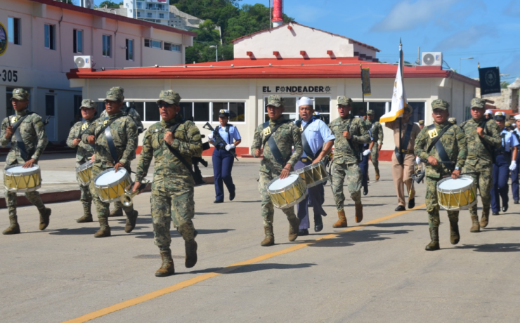 Campeche alista desfile patrio desde la Sétima Zona Naval