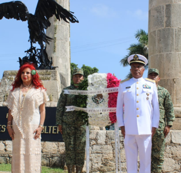 Campeche recuerda a los héroes caídos