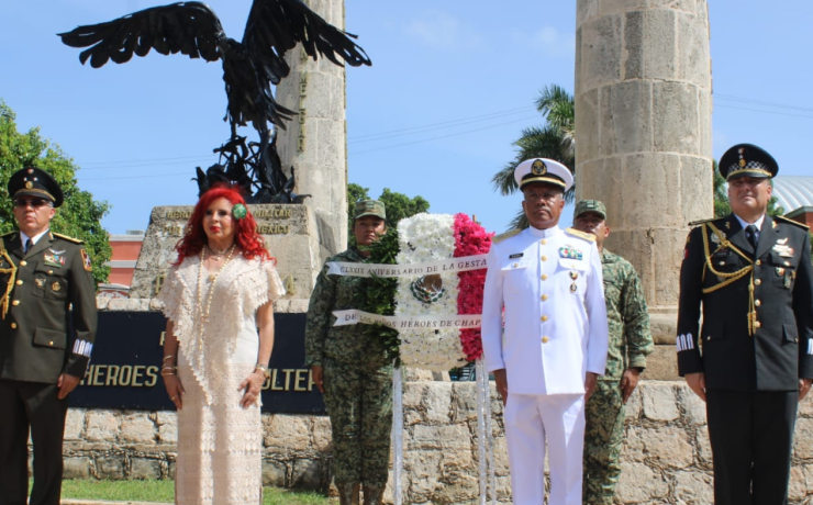 Campeche recuerda a los héroes caídos