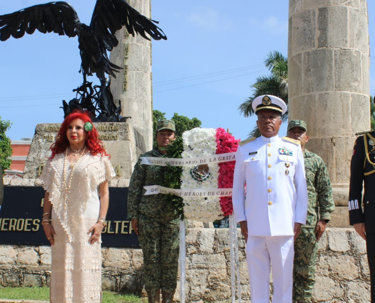 Campeche recuerda a los héroes caídos