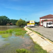 Lluvias amenazan nuevamente con desbordar los caudales en Campeche