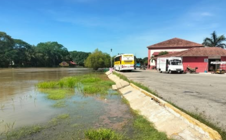 Lluvias amenazan nuevamente con desbordar los caudales en Campeche
