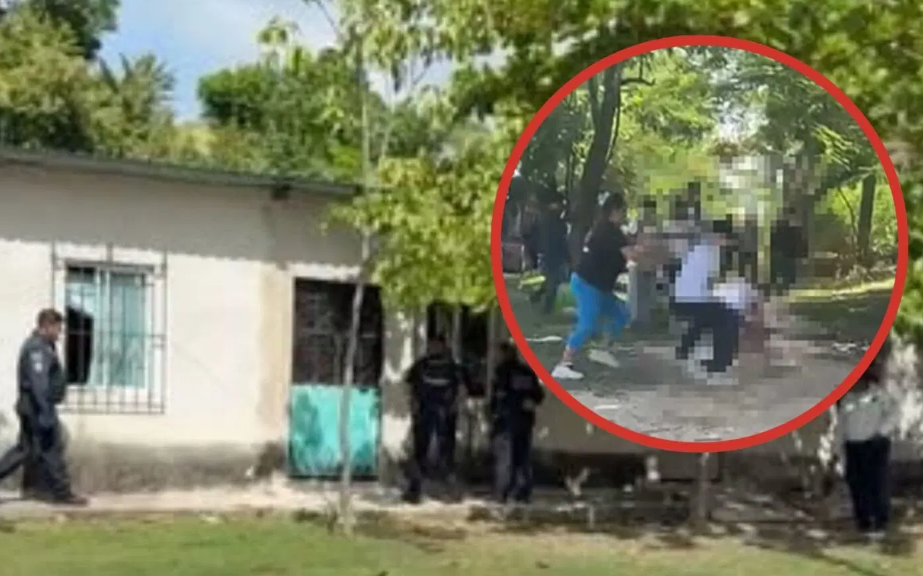 Riña entre estudiantes deja a un joven herido en Escárcega