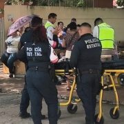 Soga provoca accidente en la Fidel Velázquez