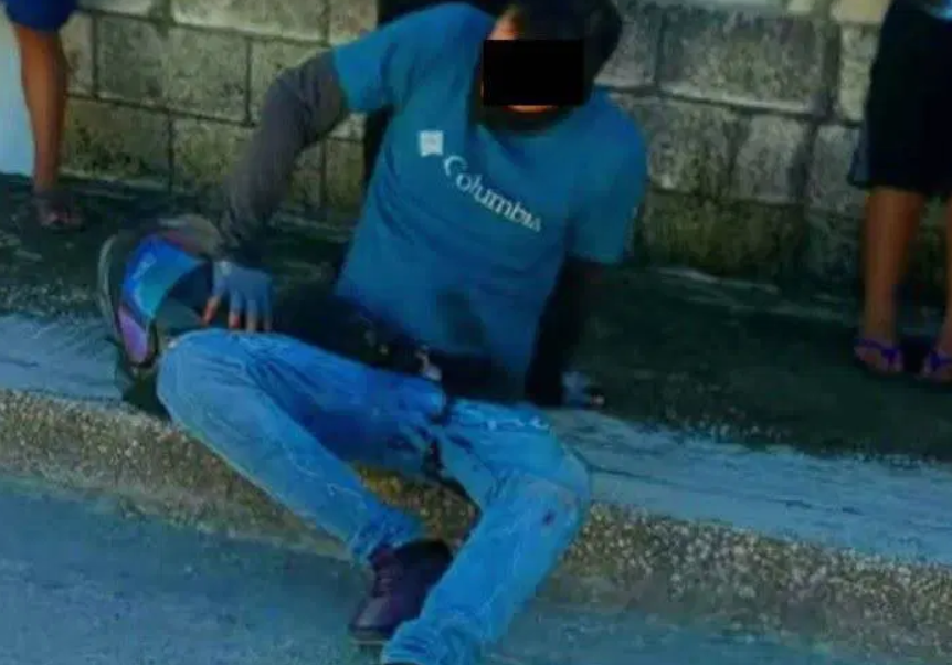 Detalle de los hechos: intentan asaltar a cobrador colombiano en la colonia Tajonal