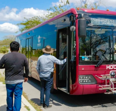 Miles usan el Ko'ox diariamente en Campeche