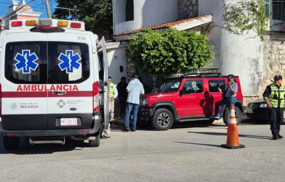 Mujer resulta lesionada tras ser atropellada