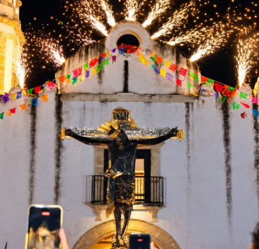 Concluyen las fiestas del Cristo Negro en Campeche