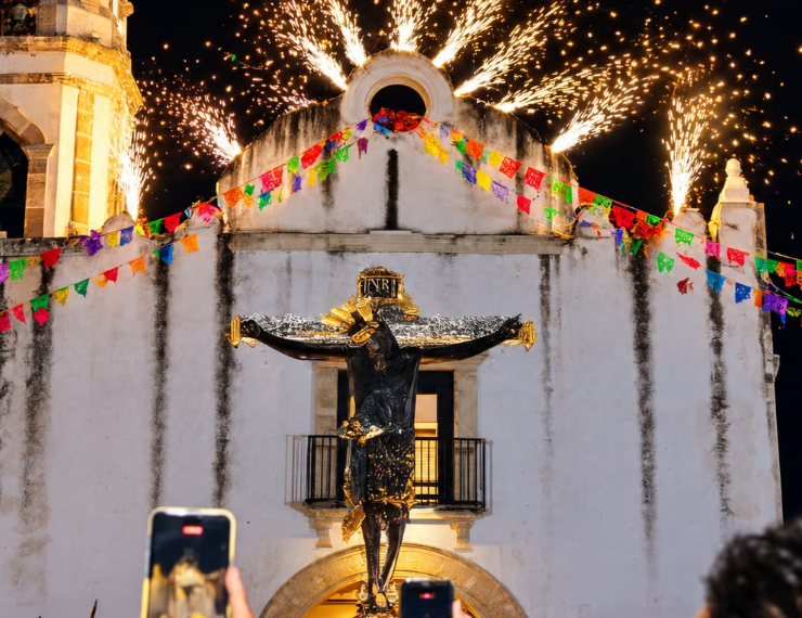 Concluyen las fiestas del Cristo Negro en Campeche