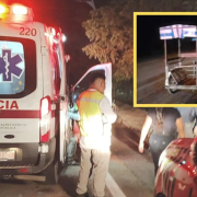 Presunto conductor ebrio provoca accidente vial