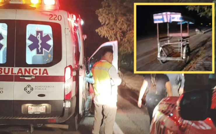 Presunto conductor ebrio provoca accidente vial