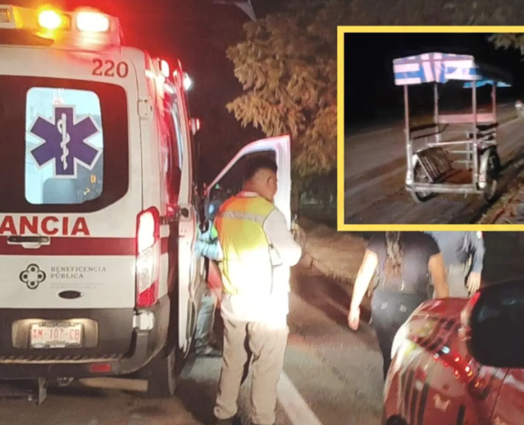 Presunto conductor ebrio provoca accidente vial