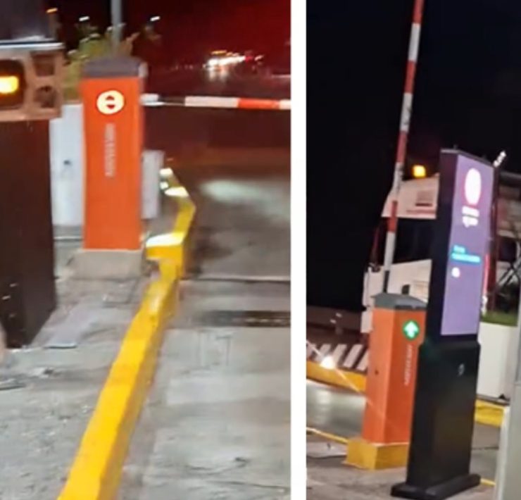 Tráiler se pasa la caseta a toda velocidad poniendo vidas en riesgo