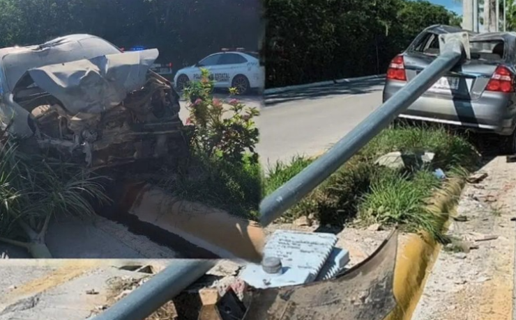 Tres mujeres resultan lesionadas tras aparatoso accidente