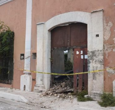 Casonas antiguas comienzan a colapsar en Campeche