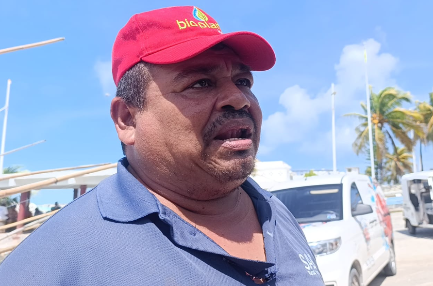 Pescadores agradecidos por regreso de Isidro Tun Zetina