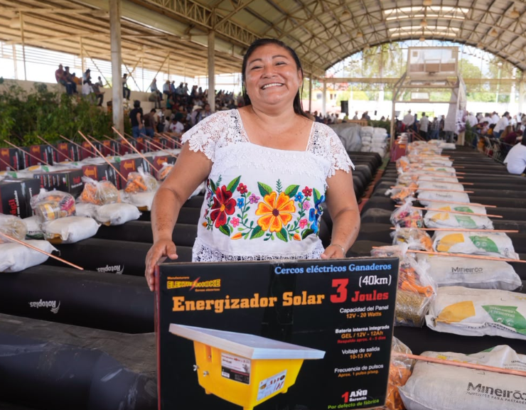 Ganaderos beneficiados por Plan Campeche