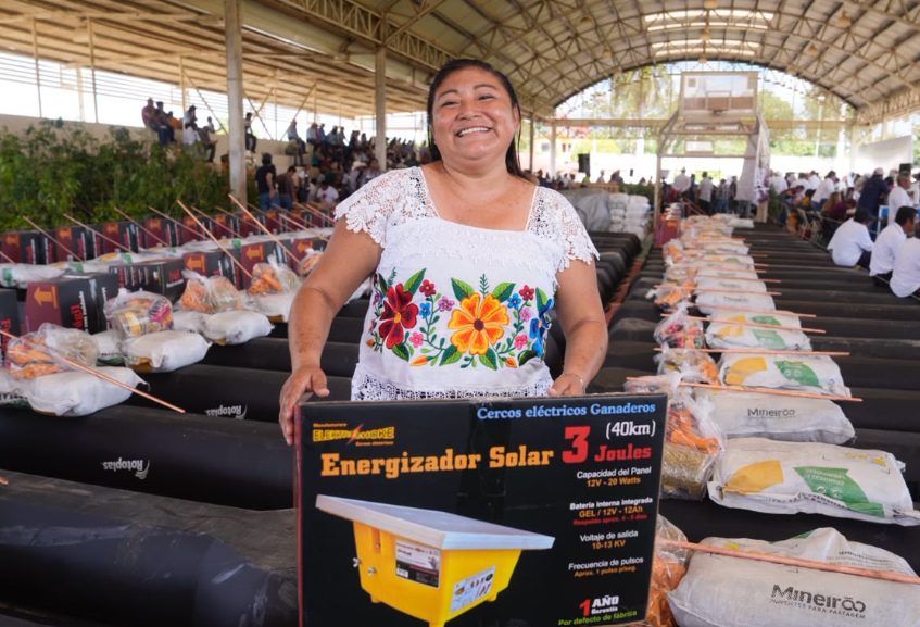 Ganaderos beneficiados por Plan Campeche