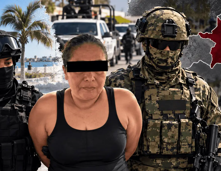 Detienen a "La Patrona" en Campeche
