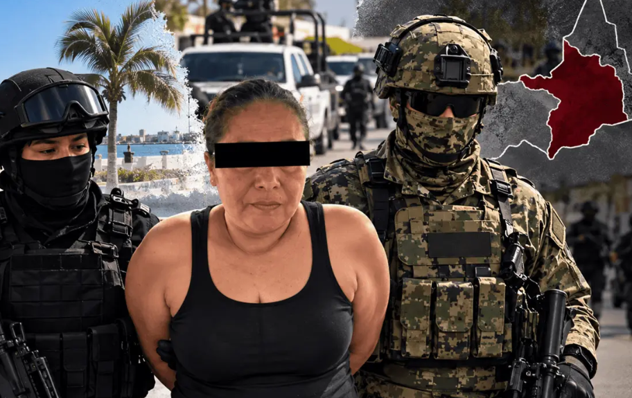 Detienen a "La Patrona" en Campeche