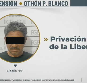 Detienen en Chetumal a hombre buscado en Campeche