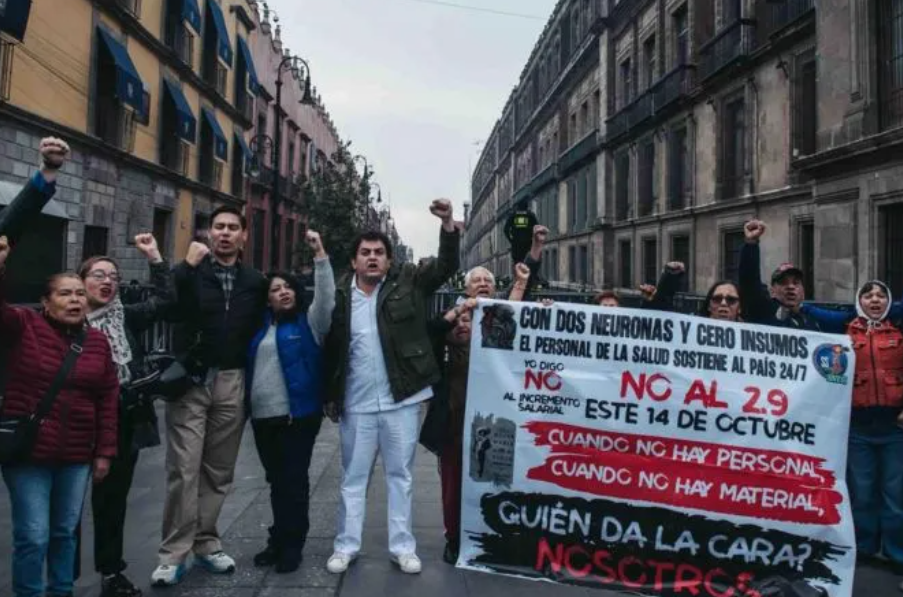 "Tenemos salarios deplorables": Trabajadores del IMSS, Campeche