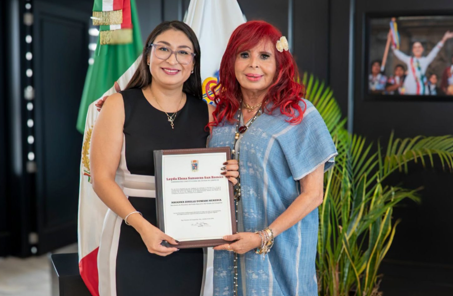 Ariadna Dumani Heredia como nueva titular de la Secretaría de Bienestar Campeche