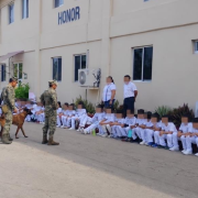 Alumnos de primaria visitan la séptima zona naval