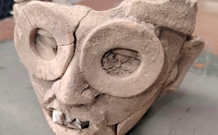 Marina y ANAM aseguran seis bienes arqueológicos en el AICM