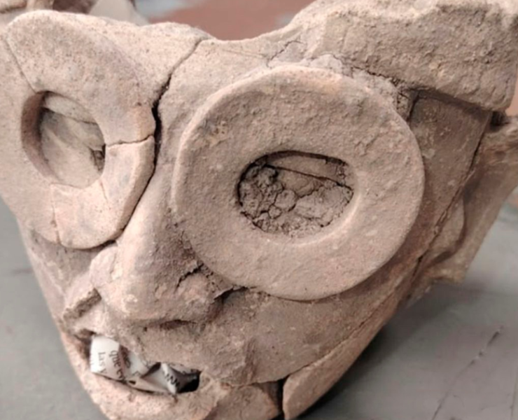 Marina y ANAM aseguran seis bienes arqueológicos en el AICM