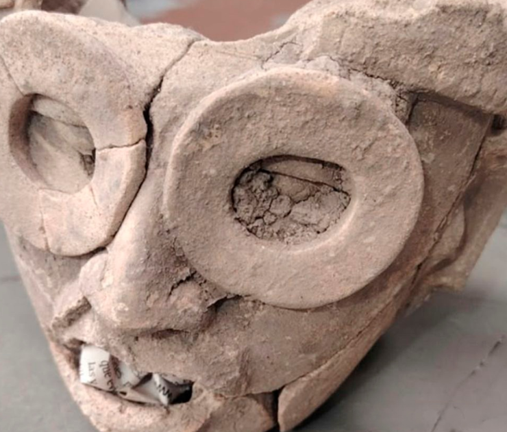 Marina y ANAM aseguran seis bienes arqueológicos en el AICM