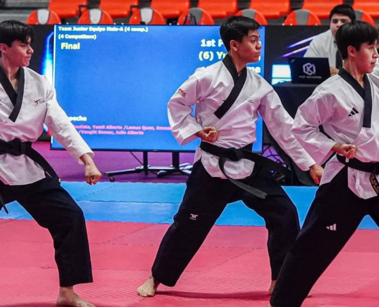 Tercia juvenil de Taekwondo gana el mérito deportivo 2026