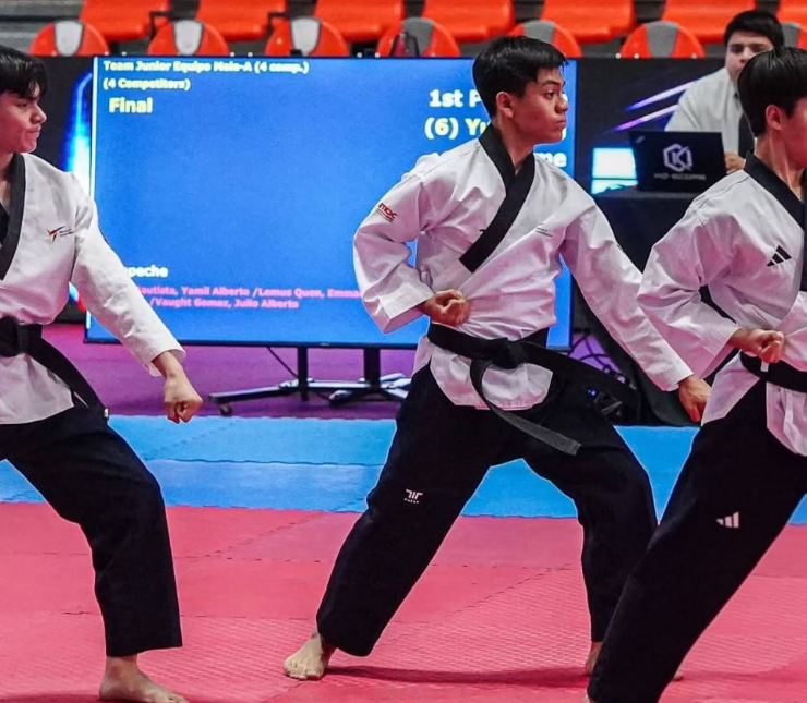 Tercia juvenil de Taekwondo gana el mérito deportivo 2026
