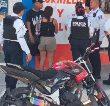 Motociclista es retenido en la avenida Gobernadores