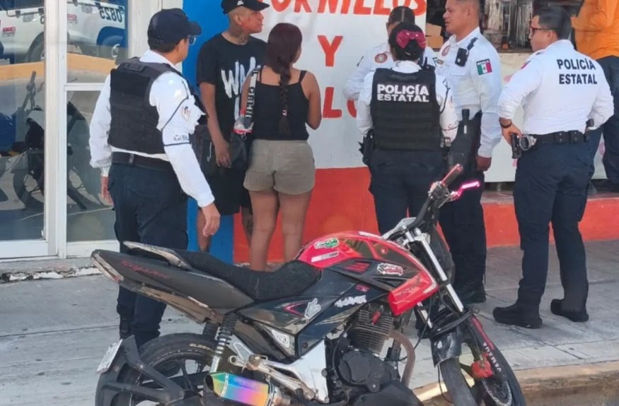 Motociclista es retenido en la avenida Gobernadores