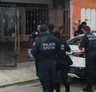 Movilización policial en la colonia Aviación
