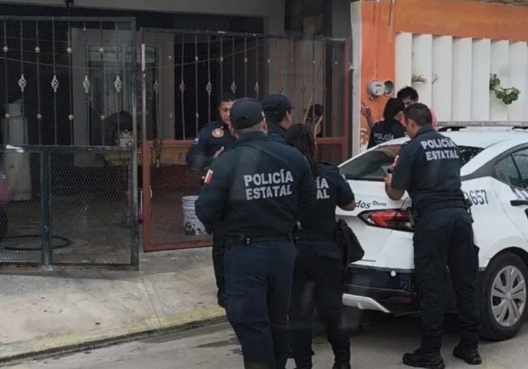 Movilización policial en la colonia Aviación