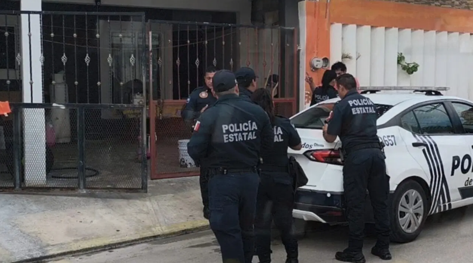 Movilización policial en la colonia Aviación